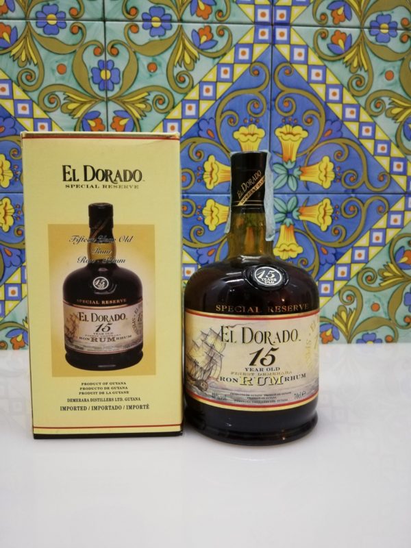 Rum El Dorado 15 Y.o. Vol.43% cl.70
