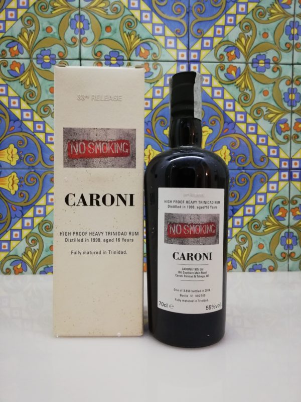 Rum Caroni 1998 16 Y.o. No Smoking 33rd Release Vol.55% cl.70 Velier