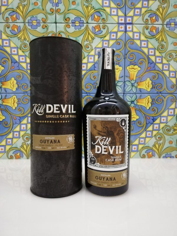 Rum Kill Devil Guyana Uitvlugt 16 Y.o. Vol.46% cl.70 Single Cask, Distilled 1999