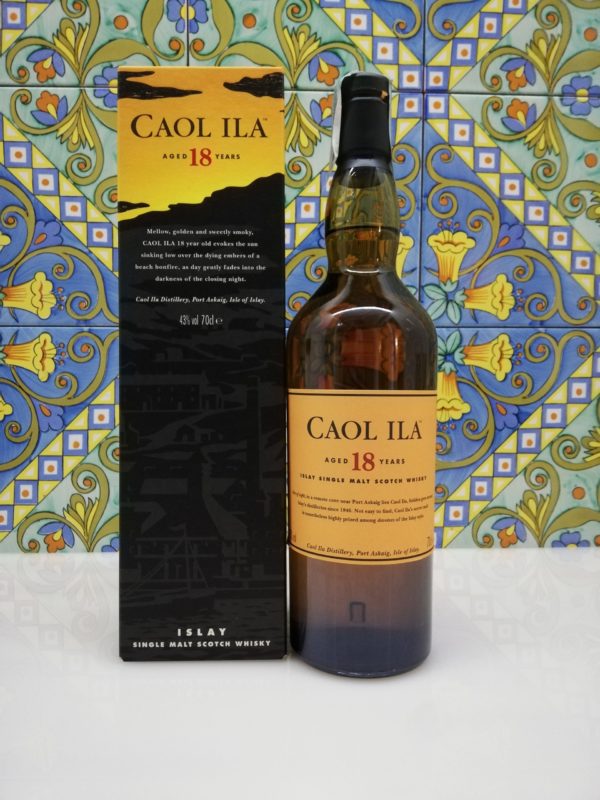 Whisky Caol Ila 18 Y.o. Vol.43% cl 70