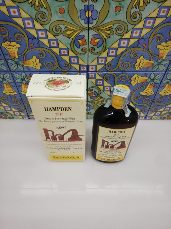 Rum Habitation Hampden 2010 LROK Jamaica  Vol.67% cl.70 Velier , Bottled 2016