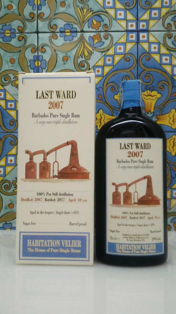 Rum Habitation Last Ward 2007  Barbados  Vol.59% cl.70 Velier, Bottled 2017