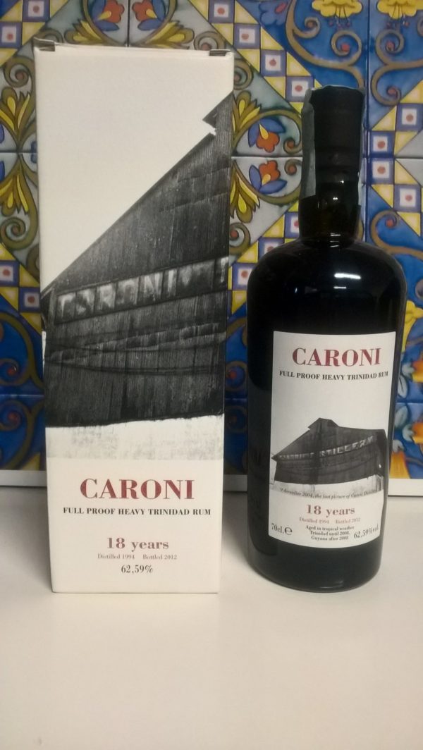 Rum Caroni 1994 18 Y.o Full Proof Vol.62,59% cl.70 Velier