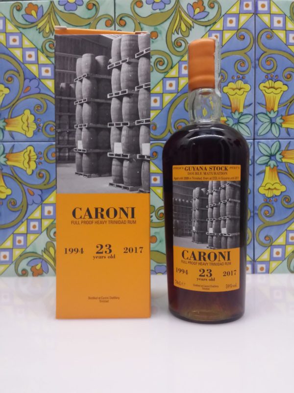 Rum Caroni 23 y.o.  vol.59% Full Proof  cl.70 Velier