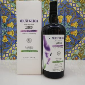 Rum Mount Gilboa 2008 Vol.66% cl.70, 70° Velier serie Khong