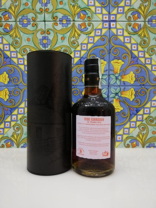 Whisky Edradour 1998 Vol.56,2% cl.70 Bottled 2017, 70° Velier