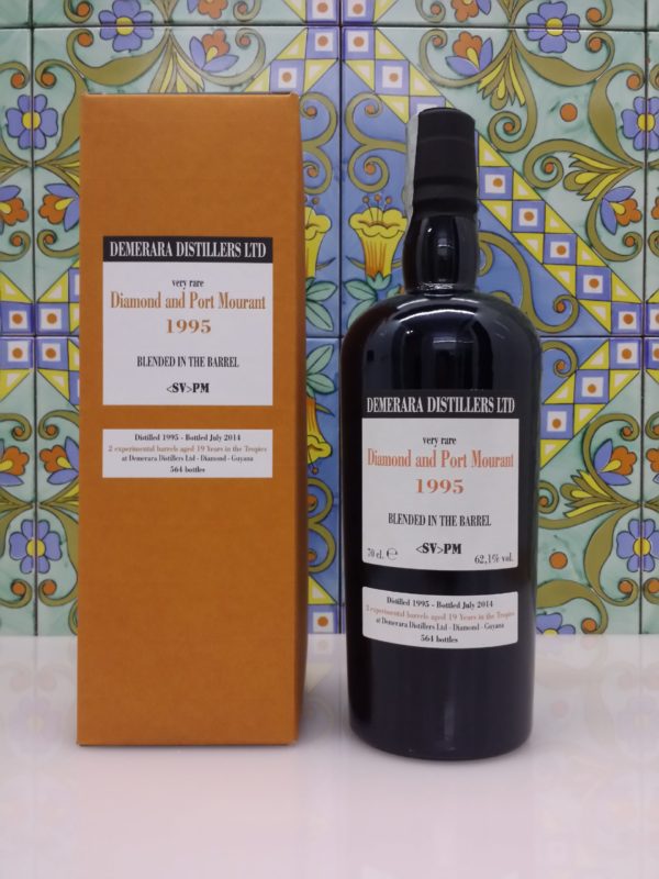Rum Demerara Diamond and Port Mourant 1995 19 Y.o Vol.62,1% cl.70 Velier