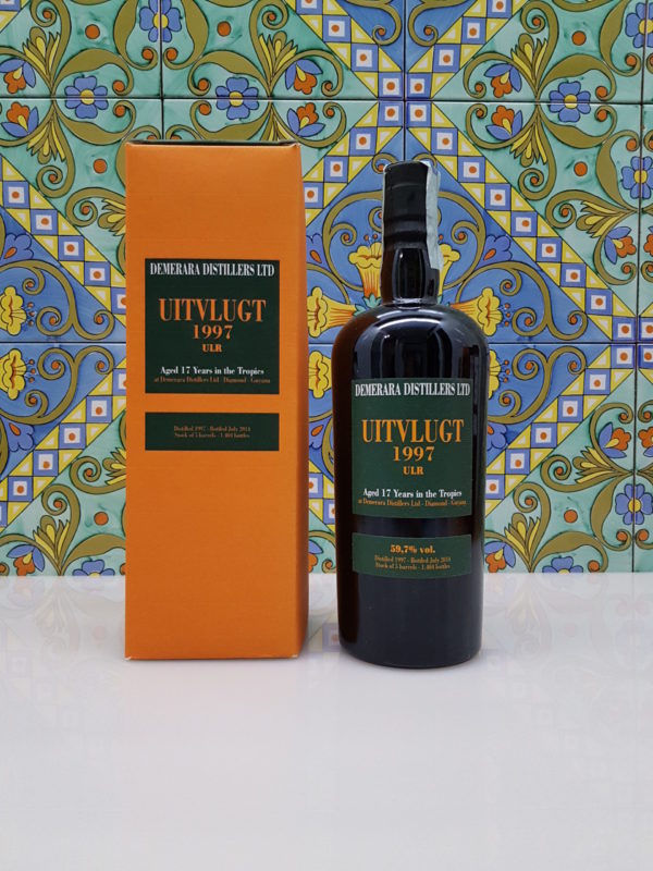 Rum Demerara Uitvlugt 1997 ULR Vol.59,7% cl.70 Velier