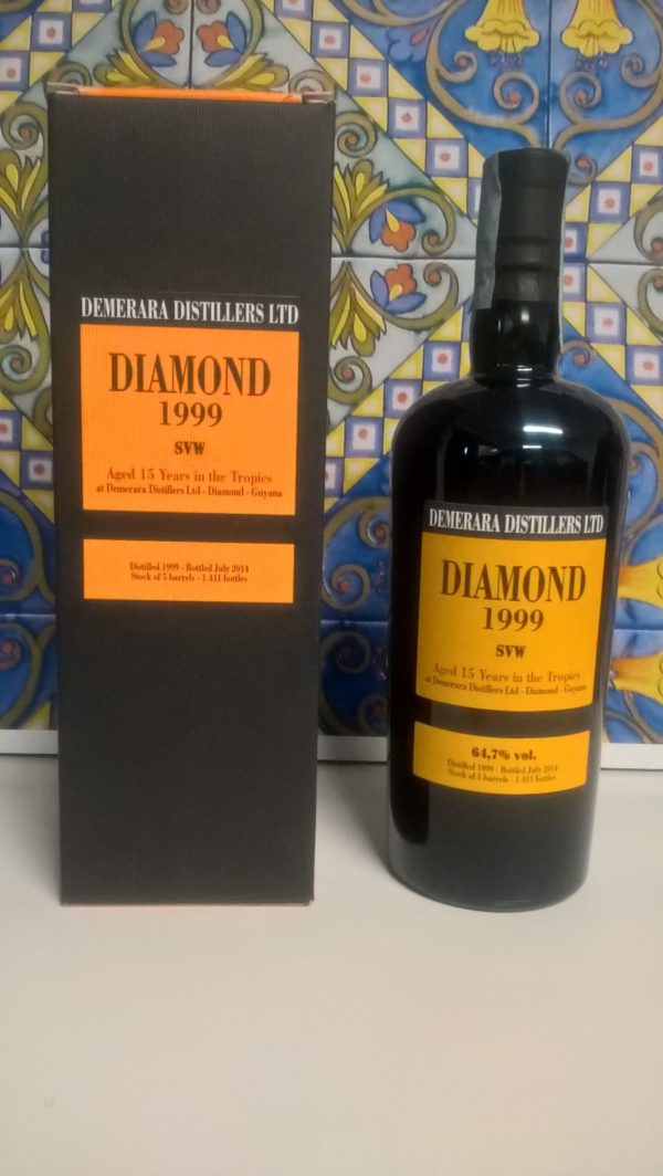 Rum Demerara Diamond 1999 15 Y.o Vol.64,7% cl.70  Velier (SVW)