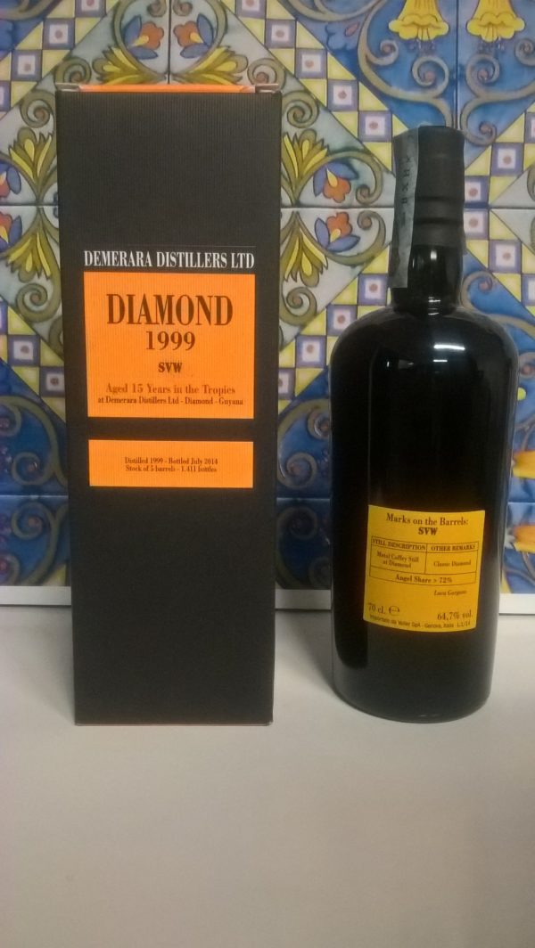 Rum Demerara Diamond 1999 15 Y.o Vol.64,7% cl.70  Velier (SVW)