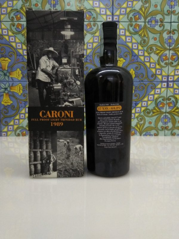 Rum Caroni 1989 17 Y.o. only 680 bot. Vol.64,2% Velier cl.70