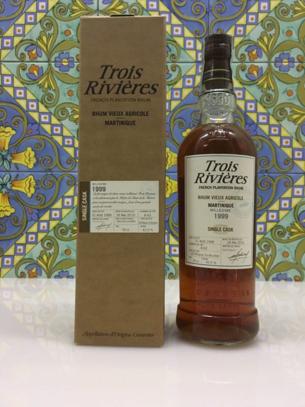 Rum Rhum Trois Rivières 1999 – 16 Y.o. Vol.42% Single Casks cl.70