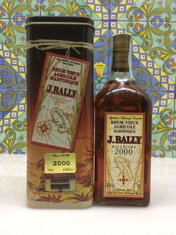 Rum Rhum J.Bally 2000 Vol.43%  cl.70 Agricole Martinique Velier
