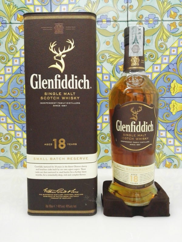 Whisky Glenfiddich 18 y.o. single malt Vol. 40% Cl.70