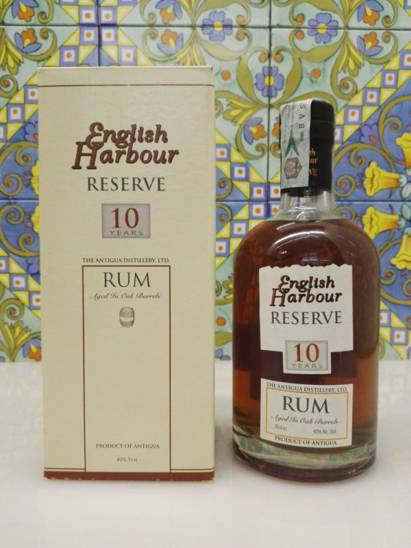 Rum English Harbour Reserve 10 Years Vol.40% Cl.70