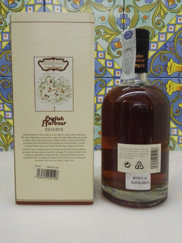 Rum English Harbour Reserve 10 Years Vol.40% Cl.70