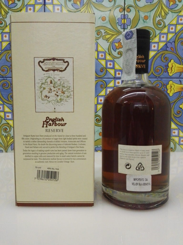 Rum English Harbour Reserve 10 Years Vol.40 Cl.70 Maeba Single Cask