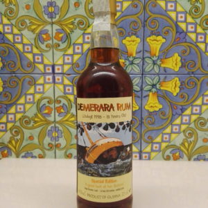 Rum Demerara Uitvlugt 1998-18 Y.o. Single Bourbon Cask Vol.46% Cl.70