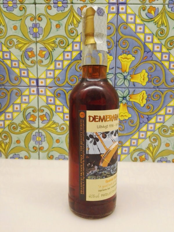 Rum Demerara Uitvlugt 1998-18 Y.o. Single Bourbon Cask Vol.46% Cl.70