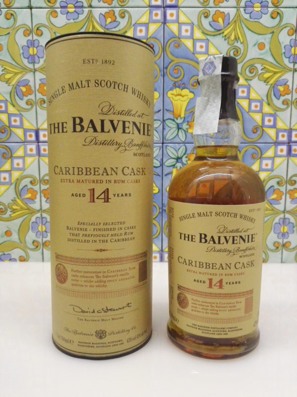 Whisky The Balvenie 14 Years Caribbean Cask Single Malt  Vol.43% Cl.70