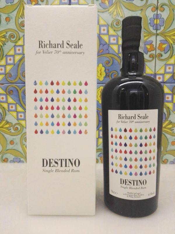 Rum Richard Seale Foursquare Destino 70° Velier Vol.61% Cl.70