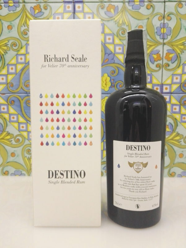 Rum Richard Seale Foursquare Destino 70° Velier Vol.61% Cl.70