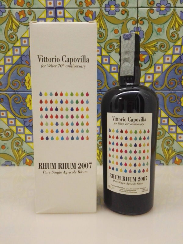 Rhum Rhum 2007 Capovilla Vol.57% cl.70 distillery Bielle Marie Galante 70th Velier