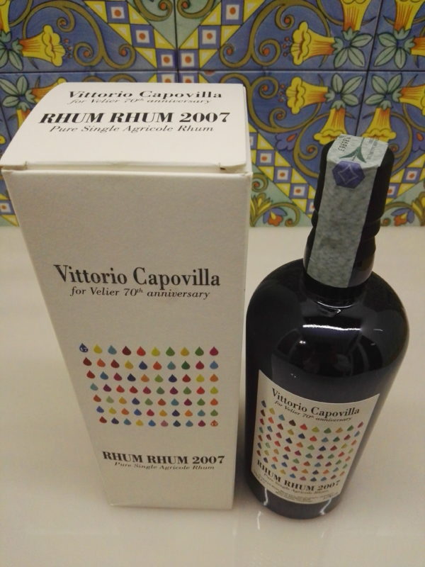 Rhum Rhum 2007 Capovilla Vol.57% cl.70 distillery Bielle Marie Galante 70th Velier