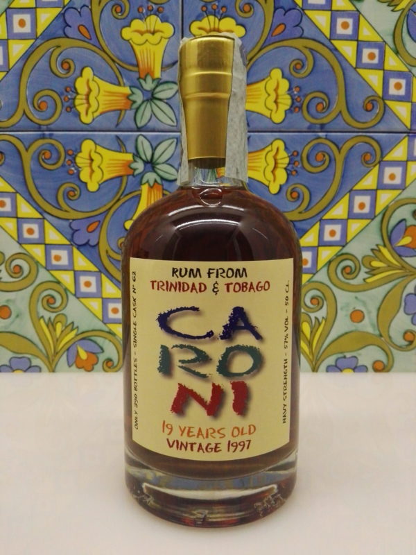 Rum Rhum Caroni 1997 19 Y.o Vol.57% cl.50 Single Cask N°62 by Bar Metro – Rum Festival