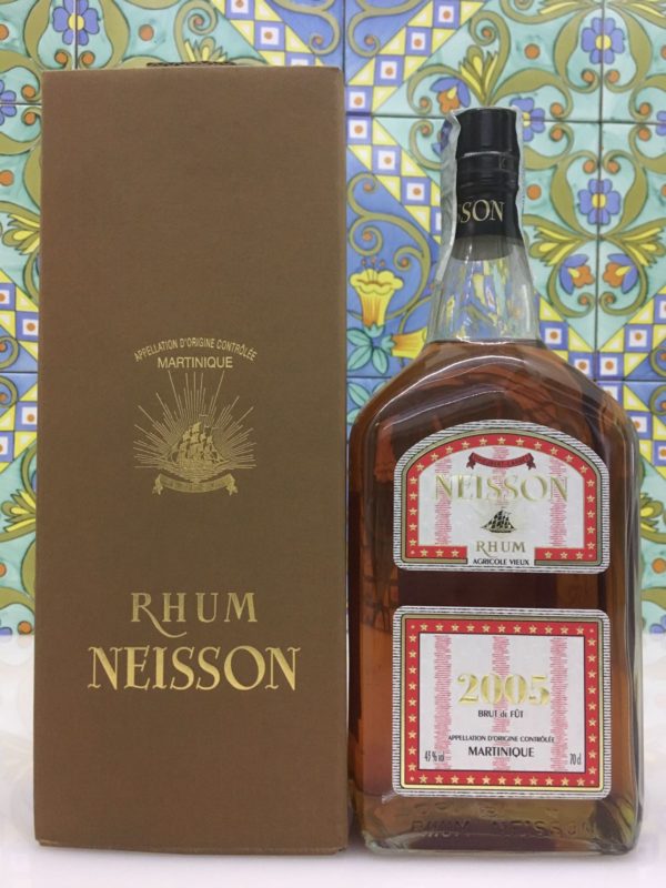 Rum Rhum Neisson 2005 Vol.43% cl.70 Fut 11169 Bottled 2014 only 290 bot.