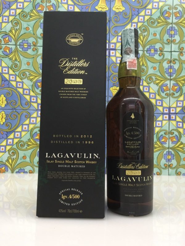 Whisky Lagavulin 1996 Vol.43% cl.70 Distillers Edition – Bottled 2012