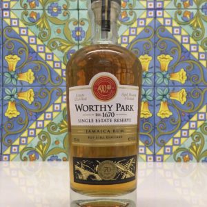 Rum Worthy park 70° Velier single estate reserve vol. 57% cl.70