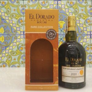 Rum El Dorado Port Mourant & Diamond 2001  16Y.o Vol.54,3% cl.70 – 70°Velier