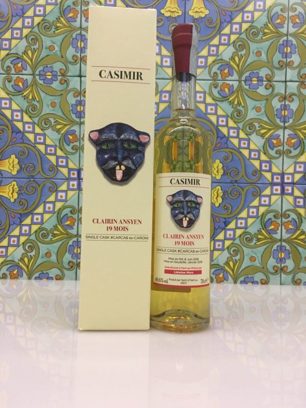 Rum Clairin Casimir Ansyen 19 mois Single Cask # CARCA8 ex Caroni Vol 49,6% Cl 70