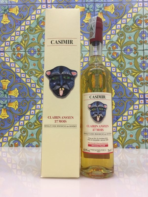 Rum Clairin Casimir Ansyen 27 mois Single Cask # WHKCA1 ex Whisky Vol 48,9% Cl 70