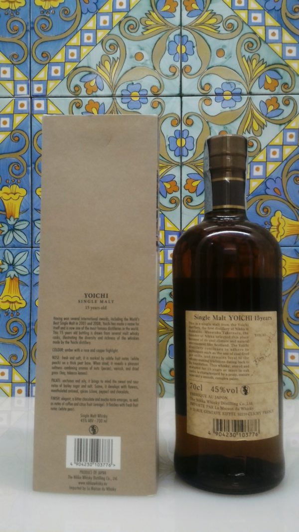 Whisky Yoichi Nikka 15 Y.o. Single Malt Vol.45 % cl.70