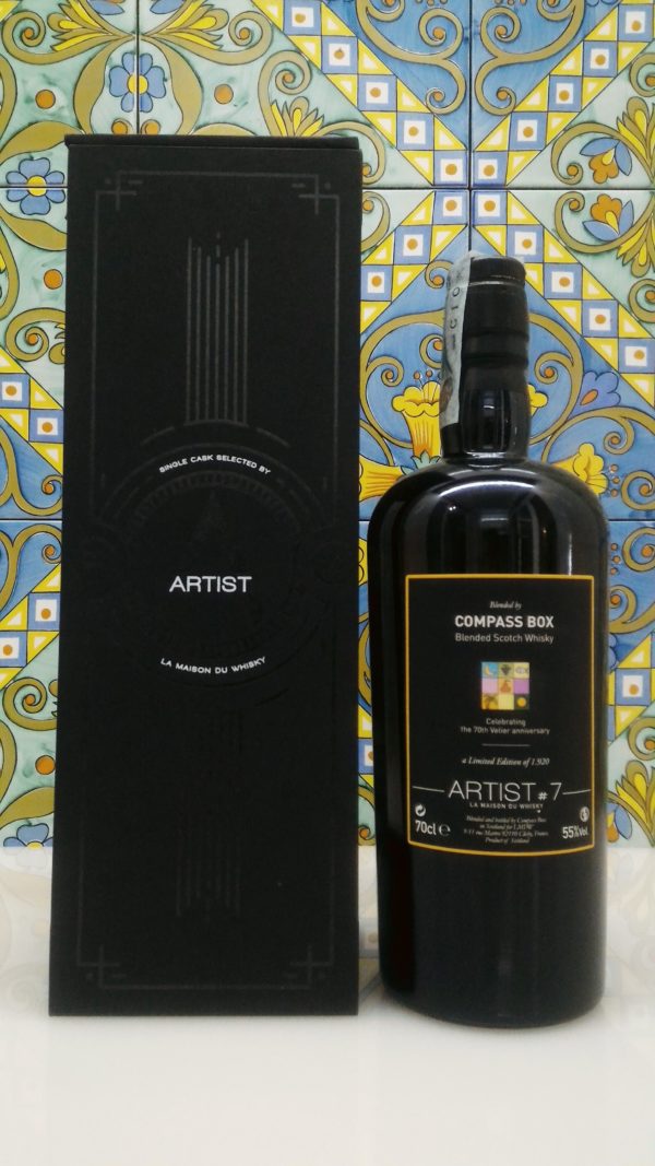 Blended Scotch Whisky Artist#7 Compass Box 70th Aniversary Vol.55% cl.70