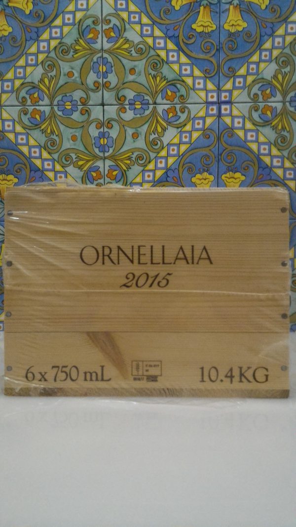 Bolgheri Superiore DOC “Ornellaia” 2015 – Tenuta Dell’ Ornellaia 6 bot. cl 75