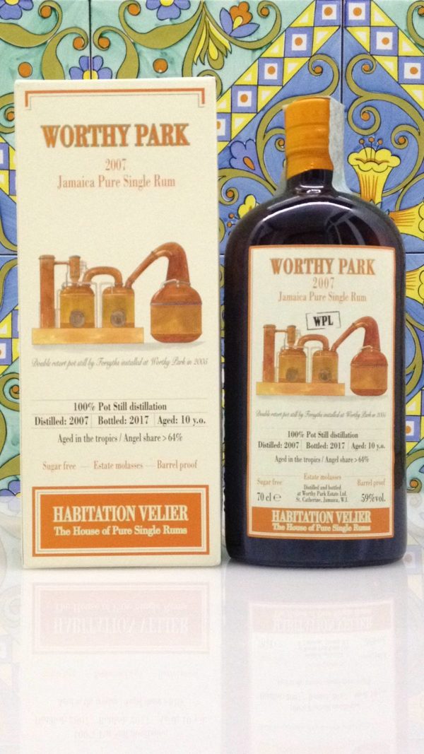 Rum Habitation Velier Worthy Park 2007 Jamaica Vol 59% Cl. 70