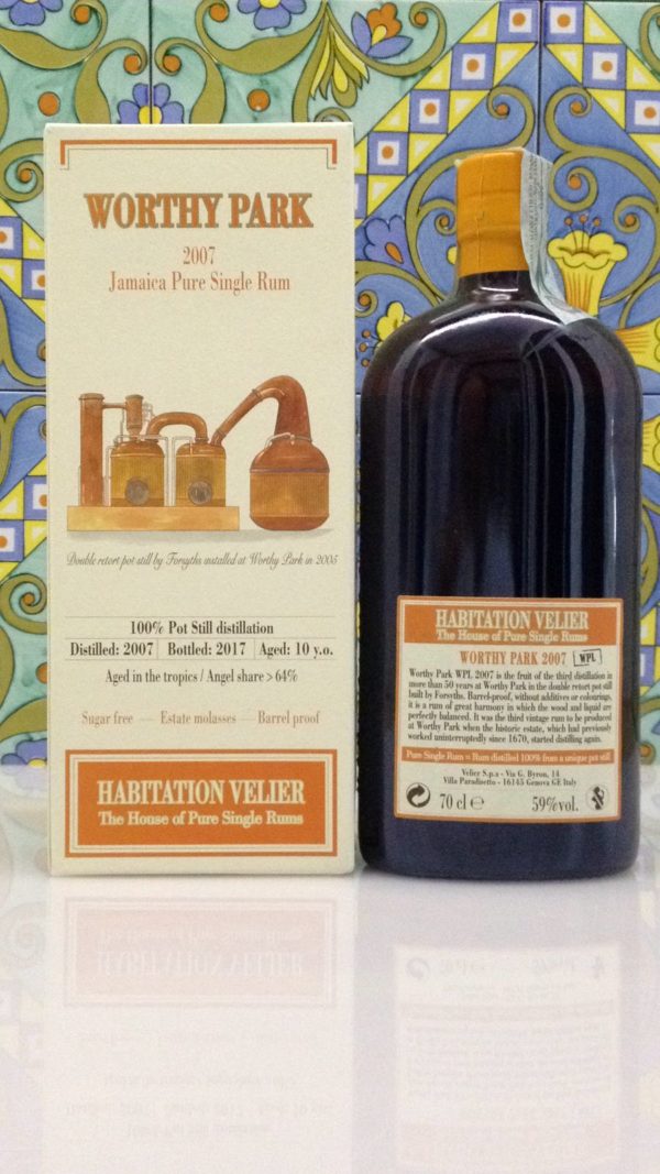 Rum Habitation Velier Worthy Park 2007 Jamaica Vol 59% Cl. 70