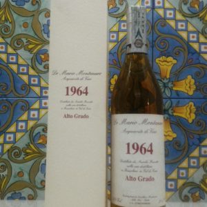 Acquavite di Vino “Alto Grado” 1964 – Dr. Mario Montanaro Vol.52% cl.70