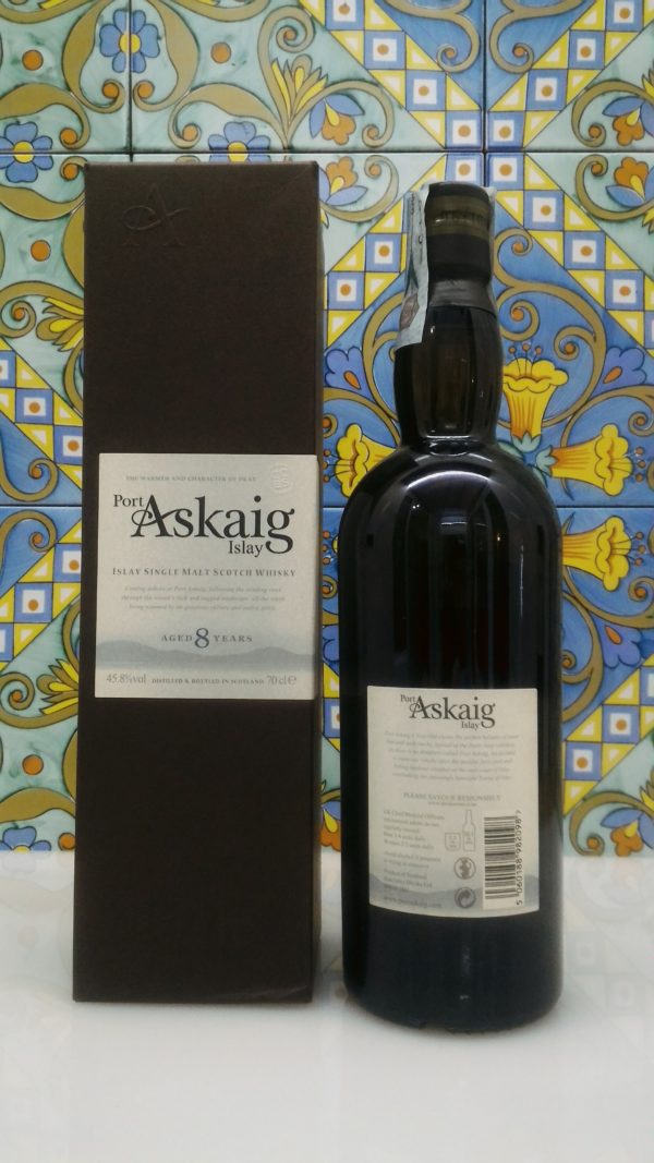 Islay Single Malt Scotch Whisky “Port Askaig 8 years old”- vol 45,8% cl 70