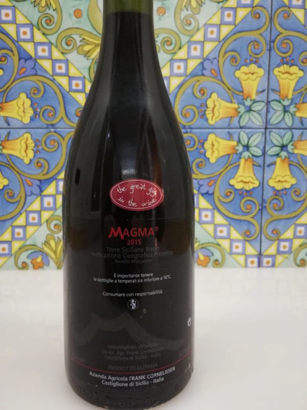 Terre Siciliane Rosso IGP “Magma” 2015 – Frank Cornelissen