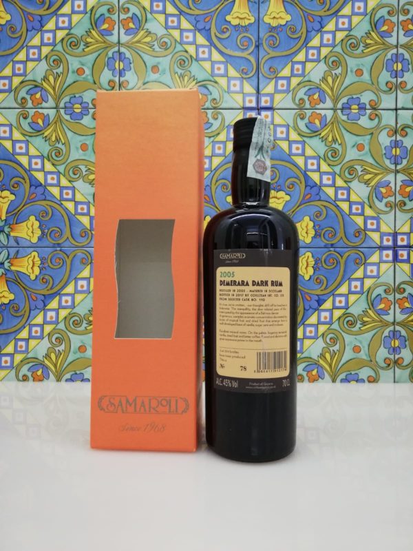 Rum Samaroli Demerara Dark 2005 vol 45% cl 70