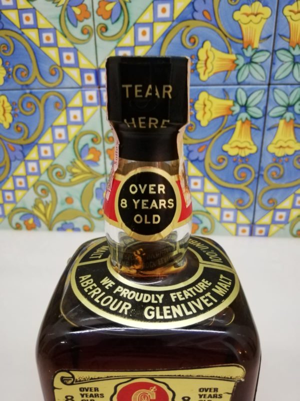 Aberlour 8 Y.O. Glenlivet Single Malt Scotch Whisky- vol 50 cl 75 Bott. 1960s
