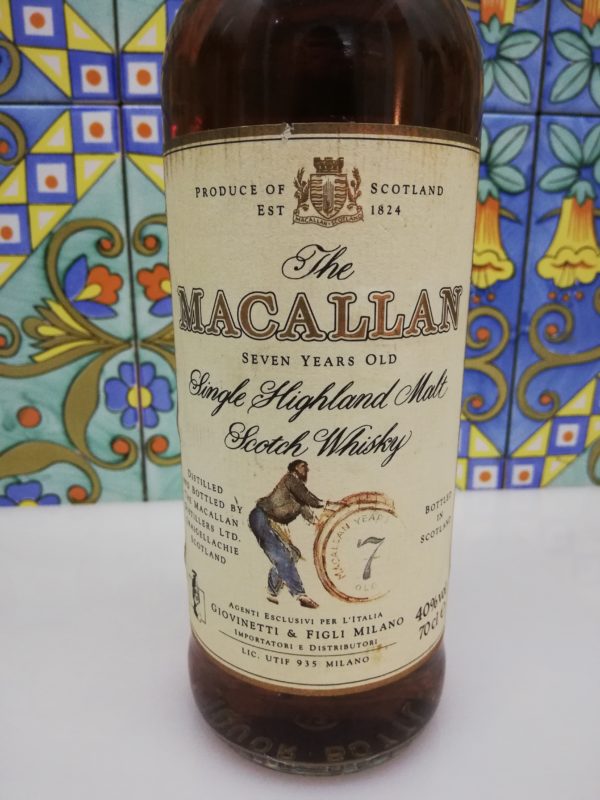 Whisky The Macallan 7 Years Old Giovinetti e Figli – cl 70 vol 40 %