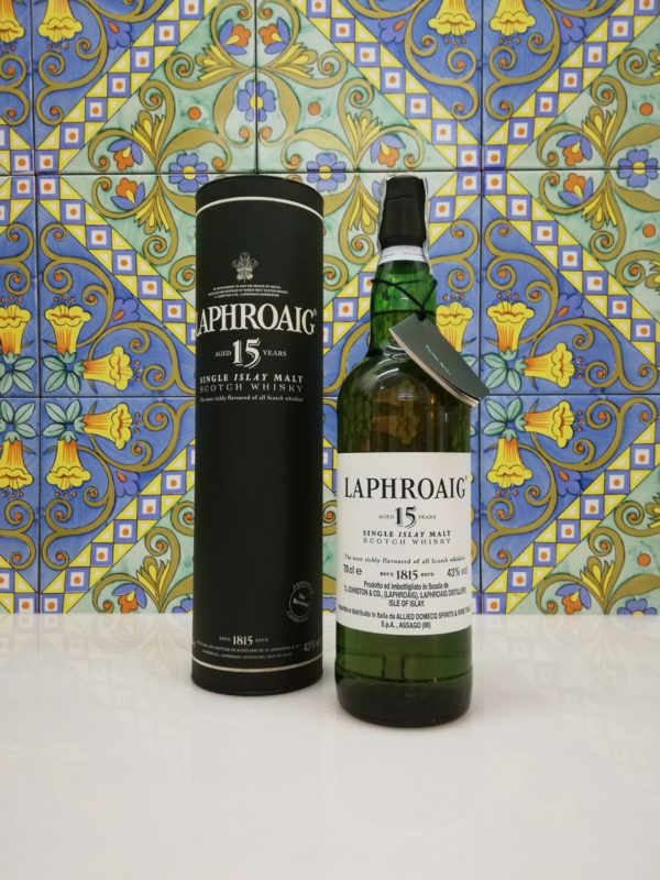 Laphroaig 15 Y.O. Single Islay Scotch Whisky  vol 43% cl 70