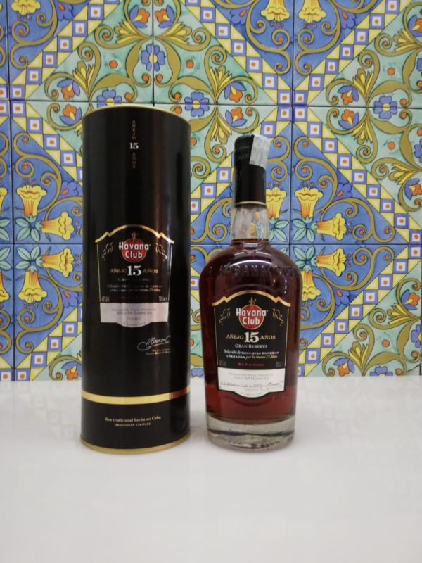 Rum Havana Club 15 Y.O.  vol 40% cl 70