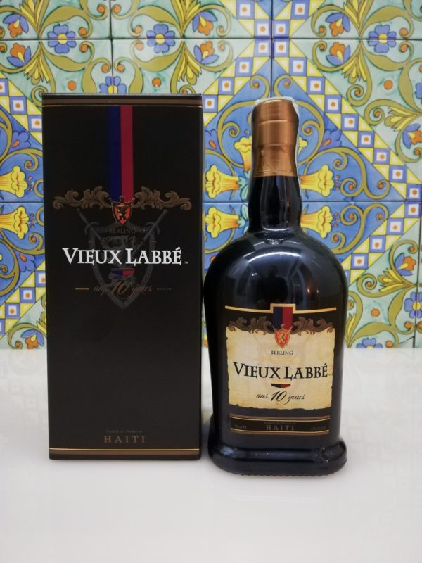 Rum Berling Vieux Labbe’ ” Haiti” 10 Y.O.  vol 43% cl 70