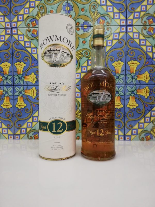 Whisky Bowmore 12 Year Old 1990s – vol 43% litre 1